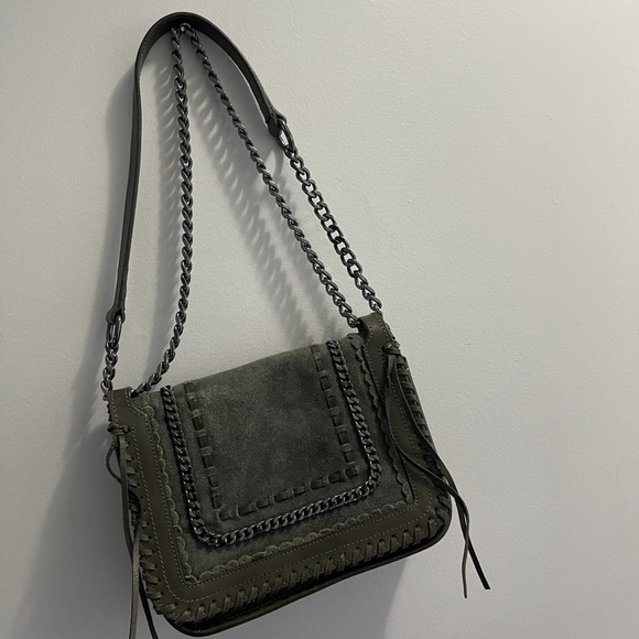 SOLD-Zara green handbag - Picture 7 of 7